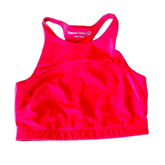 Outdoor Voices Tech Sweat Move Free Crop Top, Size Small - Picture 5 of 6